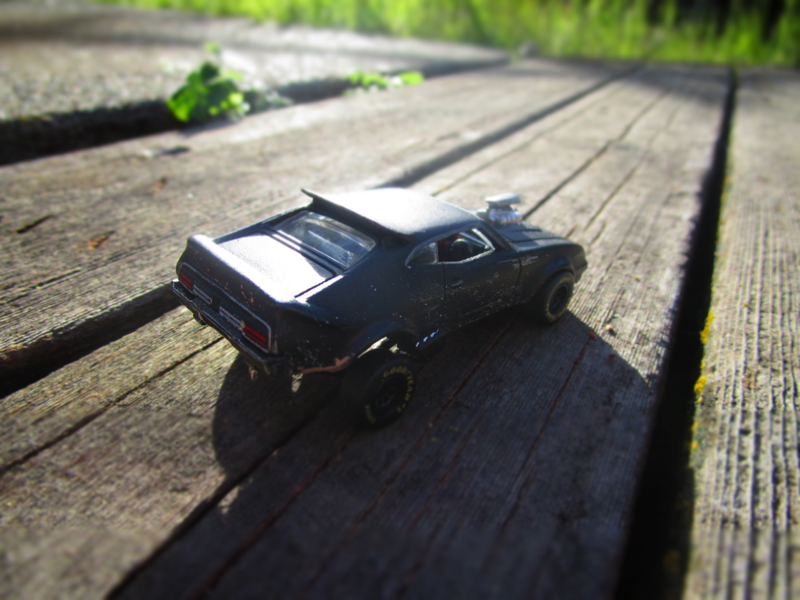 Illustration for article titled Mad Max: Custom HotWheels Interceptor.